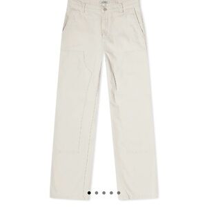 Carhartt WIP Women's Straight Leg Pants - Light Beige